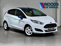 USED 2017 66 FORD FIESTA 1.0T EcoBoost Zetec White Edition Hatchback 5dr Petrol Manual Euro 6 (s/s) (100 ps) FULL FORD SERVICE HISTORY