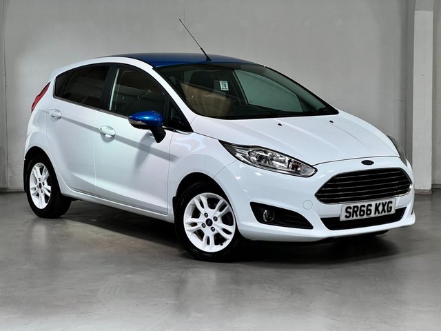 2017 66 Ford Fiesta 1.0T EcoBoost Zetec White Edition Hatchback 5dr Petrol Manual Euro 6 (s/s) (100 ps)