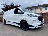 USED 2024 74 FORD TRANSIT CUSTOM 2.0 300 EcoBlue Sport Panel Van 5dr Diesel Auto L2 H1 Euro 6 (s/s) (170 ps) Big Specification - 23k Miles!