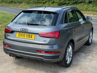 USED 2015 R AUDI Q3 2.0 TDI S line SUV 5dr Diesel Manual quattro Euro 6 (s/s) (184 ps) CAMBELT DONE, GREAT 60MPG ECONOMY