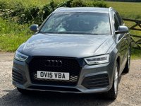 USED 2015 R AUDI Q3 2.0 TDI S line SUV 5dr Diesel Manual quattro Euro 6 (s/s) (184 ps) CAMBELT DONE, GREAT 60MPG ECONOMY