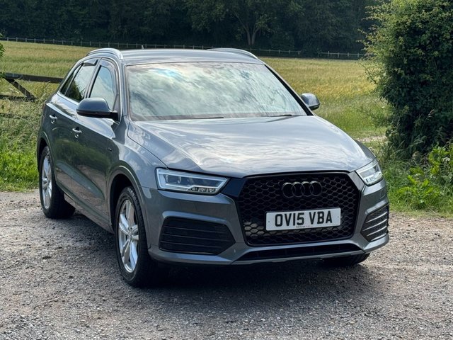 2015 R Audi Q3 2.0 TDI S line SUV 5dr Diesel Manual quattro Euro 6 (s/s) (184 ps)