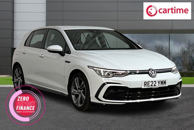 View our Volkswagen Golf 1.5 eTSI MHEV R-Line Hatchback 5dr Petrol Hybrid DSG Euro 6 (s/s) (150 ps) Touchscreen, Apple CarPlay / Android Auto, Bluetooth, DAB - Digital Radio, Satellite Navigation