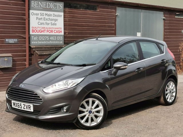 2015 65 Ford Fiesta 1.25 Zetec Hatchback 5dr Petrol Manual Euro 6 (82 ps)