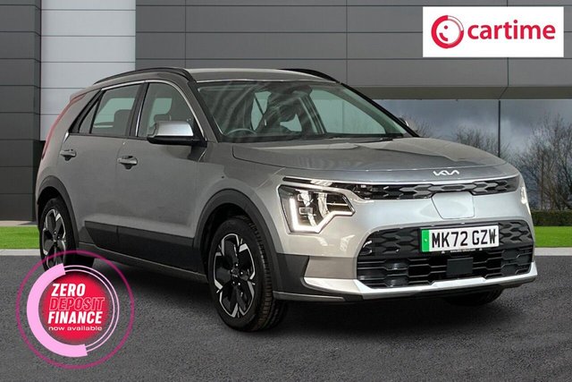 View our Kia Niro 64.8kWh 2 SUV 5dr Electric Auto (201 bhp) Touchscreen, Reversing Camera, Apple CarPlay / Android Auto, Bluetooth, DAB - Digital Radio