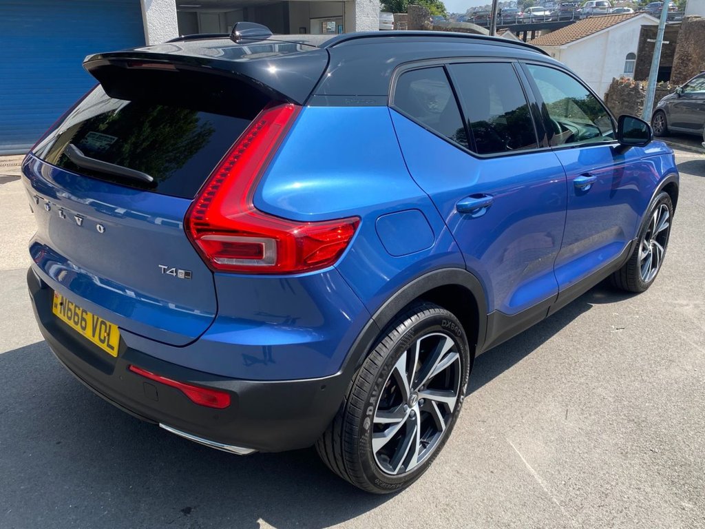 USED 2018 N VOLVO XC40 2.0 T4 R-Design Pro SUV 5dr Petrol Auto AWD Euro 6 (s/s) (190 ps) SUNROOF 360 CAMERA HEATED SEATS