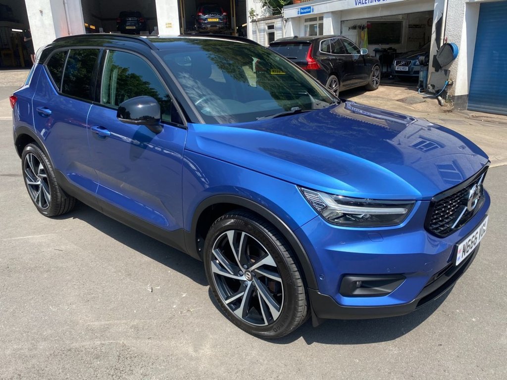 USED 2018 N VOLVO XC40 2.0 T4 R-Design Pro SUV 5dr Petrol Auto AWD Euro 6 (s/s) (190 ps) SUNROOF 360 CAMERA HEATED SEATS