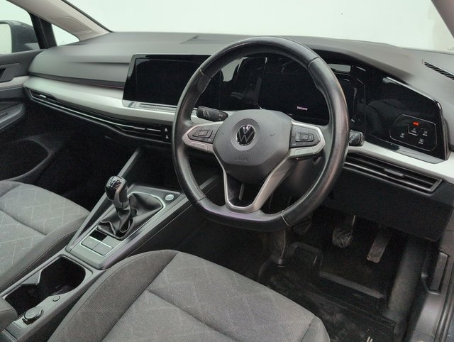 USED 2022 22 Volkswagen Golf 1.5 TSI Life Hatchback 5dr Petrol Manual Euro 6 (s/S) (150 Ps) Navigation+parking Sensors