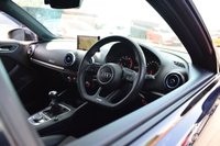 USED 2019 19 AUDI A3 1.5 TFSI CoD 35 Black Edition Sportback 5dr Petrol Manual Euro 6 (s/s) (150 ps) S3 STYLING / CUSTOM EXHAUST