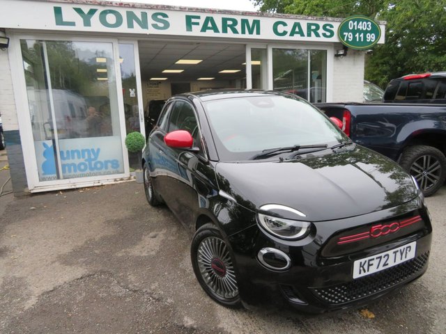 2022 72 Fiat 500e 42kWh RED Hatchback 3dr Electric Automatic (118 ps)