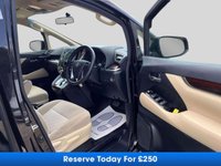 USED 2015 15 TOYOTA VELLFIRE 2.4 CVT PETROL 8 SEATS 240 S PLATINUM EDITION HPI CLEAR, WARRANTY, MOT, SERVICE