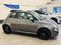 USED 2014 63 FIAT 500C 1.2 S Convertible 2dr Petrol Manual Euro 6 (s/s) (69 bhp) ULEZ EURO 6 &pound;35 ROAD TAX