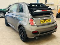 USED 2014 63 FIAT 500C 1.2 S Convertible 2dr Petrol Manual Euro 6 (s/s) (69 bhp) ULEZ EURO 6 &pound;35 ROAD TAX