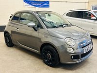 USED 2014 63 FIAT 500C 1.2 S Convertible 2dr Petrol Manual Euro 6 (s/s) (69 bhp) ULEZ EURO 6 &pound;35 ROAD TAX
