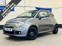 USED 2014 63 FIAT 500C 1.2 S Convertible 2dr Petrol Manual Euro 6 (s/s) (69 bhp) ULEZ EURO 6 &pound;35 ROAD TAX