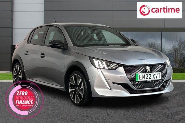 View our Peugeot E-208 50kWh GT Premium Hatchback 5dr Electric Auto (7kW Charger) (136 ps) Touchscreen, Apple CarPlay / Android Auto, Head Up Display, Bluetooth, DAB - Digital Radio