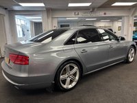 USED 2013 13 AUDI A8 4.2 TDI V8 Sport Executive Saloon V8 Diesel Tiptronic Quattro LWB (350 ps) UK DELIVERY FLAT FEE &pound;175 (SUBJECT TO DEAL) *OVER 100 IMAGES ON OUR WEBSITE*BESPOKE FINANCE ARRANGED*PART EXCHANGE WELCOME*ALL VEHICLES HPI CLEAR