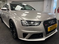 USED 2015 R AUDI RS4 AVANT 4.2 FSI V8 Estate 5dr Petrol S Tronic quattro Euro 5 (450 ps) UK DELIVERY FLAT FEE &pound;175 (SUBJECT TO DEAL) *OVER 100 IMAGES ON OUR WEBSITE*BESPOKE FINANCE ARRANGED*PART EXCHANGE WELCOME*ALL VEHICLES HPI CLEAR