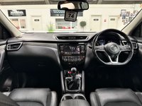 USED 2019 68 NISSAN QASHQAI 1.3 DIG-T Tekna SUV 5dr Petrol Manual Euro 6 (s/s) (140 ps) 19"ALLOYS+SUNROOF+SAT NAV+CAM