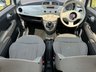 USED 2009 09 FIAT 500 1.2 Lounge Hatchback 3dr Petrol Manual Euro 5 (s/s) (69 bhp) ONLY 2 LADY OWNERS