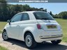 USED 2009 09 FIAT 500 1.2 Lounge Hatchback 3dr Petrol Manual Euro 5 (s/s) (69 bhp) ONLY 2 LADY OWNERS