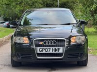 USED 2007 07 AUDI A3 2.0 TDI SE Sportback 5dr Diesel Manual (146 g/km, 138 bhp) 