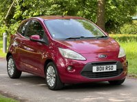USED 2011 11 FORD KA 1.2 Zetec Hatchback 3dr Petrol Manual Euro 4 (69 ps) 