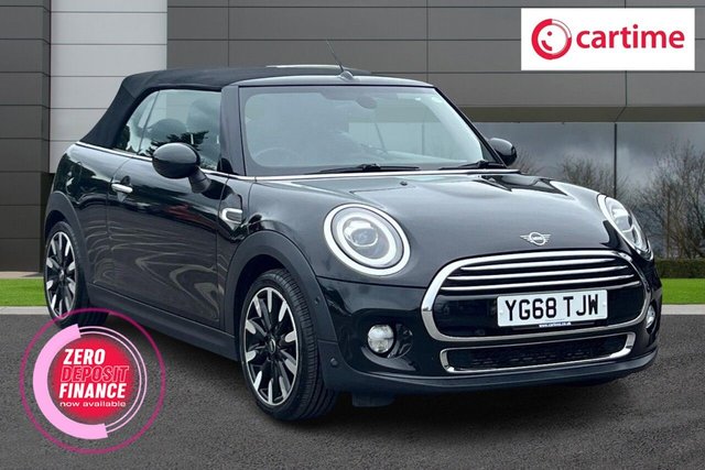 View our MINI Convertible 1.5 Cooper Exclusive Convertible 2dr Petrol Manual Euro 6 (s/s) (136 ps) Comfort Plus Pack, Reversing Camera, Heated Seats, Head Up Display, 17-Inch Alloy Wheels