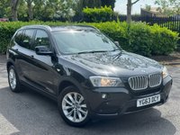 USED 2013 63 BMW X3 3.0 30d SE SUV 5dr Diesel Auto xDrive Euro 5 (s/s) (258 ps) 