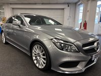 USED 2015 H MERCEDES-BENZ CLS CLASS 2.1 CLS220d AMG Line (Premium) Coupe 4dr Diesel G-Tronic+ Euro 6 (s/s) (177 ps) UK DELIVERY FLAT FEE &pound;175 (SUBJECT TO DEAL) *OVER 100 IMAGES ON OUR WEBSITE*BESPOKE FINANCE ARRANGED*PART EXCHANGE WELCOME*ALL VEHICLES HPI CLEAR
