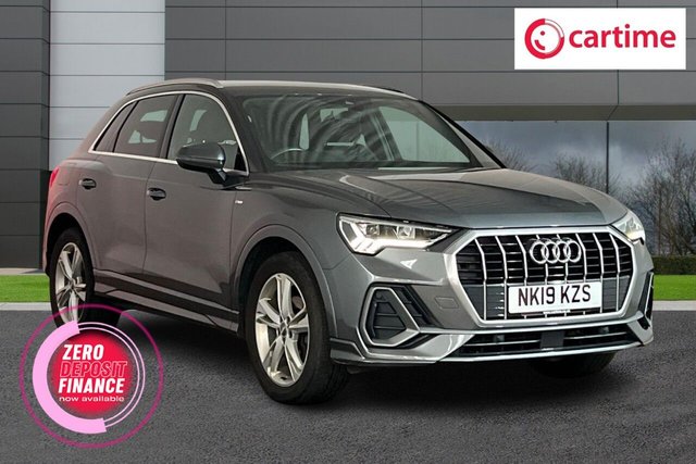 View our Audi Q3 1.5 TFSI CoD 35 S line SUV 5dr Petrol S Tronic Euro 6 (s/s) (150 ps) Touchscreen, Apple CarPlay / Android Auto, Bluetooth, DAB - Digital Radio, Cruise Control