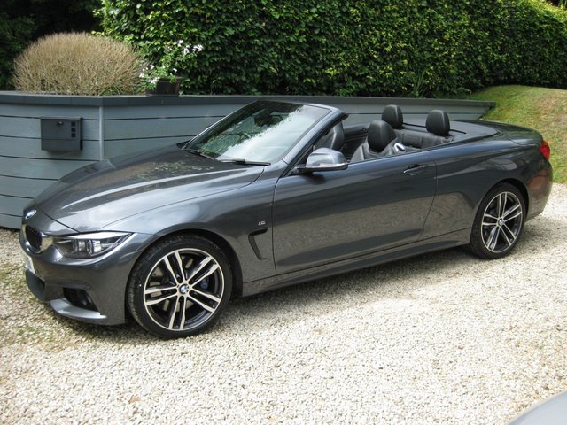 2018 18 BMW 4 Series 3.0 435d M Sport Convertible 2dr Diesel Auto xDrive Euro 6 (s/s) (313 ps)