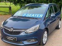 USED 2017 17 VAUXHALL ZAFIRA TOURER 1.4i Turbo SRi MPV 5dr Petrol Manual Euro 6 (140 ps) **  7 SEATER  **