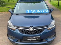 USED 2017 17 VAUXHALL ZAFIRA TOURER 1.4i Turbo SRi MPV 5dr Petrol Manual Euro 6 (140 ps) **  7 SEATER  **
