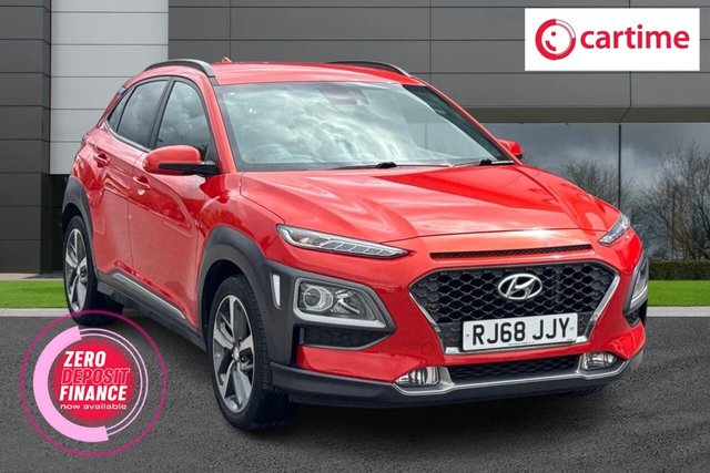 View our Hyundai Kona 1.0 T-GDi Premium SE SUV 5dr Petrol Manual Euro 6 (s/s) (120 ps) Low Mileage, Touchscreen, Reversing Camera, Apple CarPlay / Android Auto, Cruise Control