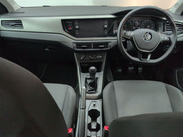 USED 2019 19 Volkswagen Polo 1.0 TSI Gpf SE Hatchback 5dr Petrol Manual Euro 6 (s/S) (95 Ps) - Alloy, Privacy, Air Con
