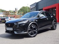 USED 2023 72 CUPRA FORMENTOR 1.5 TSI V2 5d DSG 150 S/S SAT NAV, FULL BLACK LEATHER, HEATED SEATS, DIGITAL COCKPIT, WIRELESS FULL LINK FOR APPLE CARPLAY / ANDROID AUTO, WIRELESS PHONE CHARGER, DAB RADIO, BLUETOOTH, FRONT / REAR PARKING & SIDE SENSORS, REAR VIEW CAMERA, ADAPTIVE CRUISE CONTROL & SPEED LIMITER, LANE ASSIST, FRONT ASSIST, LED INTERIOR AMBIENT BACKGROUND LIGHTING, DSG AUTOMATIC GEARBOX, 19 INCH ALLOYS, KEYLESS, CLIMATE CONTROL, POWER FOLDING MIRRORS, HEATED LEATHER FLAT BOTTOM TIPTRONIC MFSW, AUTO LIGHTS, 1 OWNER, SERVICE HISTORY