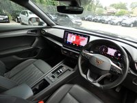 USED 2023 72 CUPRA FORMENTOR 1.5 TSI V2 5d DSG 150 S/S SAT NAV, FULL BLACK LEATHER, HEATED SEATS, DIGITAL COCKPIT, WIRELESS FULL LINK FOR APPLE CARPLAY / ANDROID AUTO, WIRELESS PHONE CHARGER, DAB RADIO, BLUETOOTH, FRONT / REAR PARKING & SIDE SENSORS, REAR VIEW CAMERA, ADAPTIVE CRUISE CONTROL & SPEED LIMITER, LANE ASSIST, FRONT ASSIST, LED INTERIOR AMBIENT BACKGROUND LIGHTING, DSG AUTOMATIC GEARBOX, 19 INCH ALLOYS, KEYLESS, CLIMATE CONTROL, POWER FOLDING MIRRORS, HEATED LEATHER FLAT BOTTOM TIPTRONIC MFSW, AUTO LIGHTS, 1 OWNER, SERVICE HISTORY