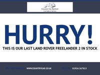 USED 2012 12 LAND ROVER FREELANDER 2 2.2 SD4 XS SUV 5dr Diesel CommandShift 4WD Euro 5 (190 ps) GREAT SERVICE HISTORY BLACK LEATHER TRIM  ELECTRIC SEATS DETACHABLE TOW PACK  LOW MILES