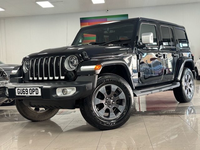 2019 69 Jeep Wrangler 2.0 GME Sahara SUV 4dr Petrol Auto 4WD Euro 6 (s/s) (272 ps)