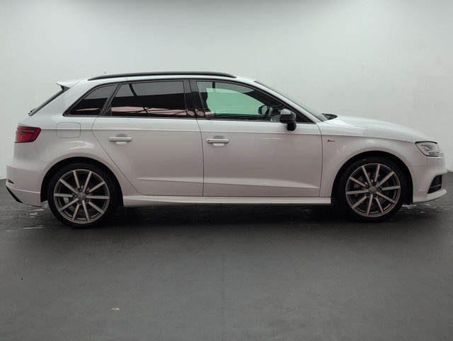 USED 2018 18 Audi A3 2.0 Tfsi Black Edition Sportback 5dr Petrol S Tronic Quattro Euro 6 (s/S) (190 Ps) - Privacy, Cruise, Dab
