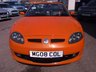 USED 2008 58 MG TF 1.8 LE 500 2dr ULEZ CONVERTIBLE WITH HARD TOP