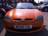 USED 2008 58 MG TF 1.8 LE 500 2dr ULEZ CONVERTIBLE WITH HARD TOP