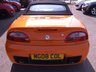USED 2008 58 MG TF 1.8 LE 500 2dr ULEZ CONVERTIBLE WITH HARD TOP