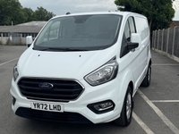 USED 2022 72 FORD TRANSIT CUSTOM 2.0 280 EcoBlue Limited Panel Van 5dr Diesel Manual L1 H1 Euro 6 (s/s) (130 ps) Around 42&ndash;49?mpg combined; reviewers saw ~46?mpg averaged  FINANCE OPTIONS AVAILABLE