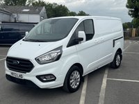 USED 2022 72 FORD TRANSIT CUSTOM 2.0 280 EcoBlue Limited Panel Van 5dr Diesel Manual L1 H1 Euro 6 (s/s) (130 ps) Around 42&ndash;49?mpg combined; reviewers saw ~46?mpg averaged  FINANCE OPTIONS AVAILABLE