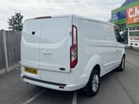 USED 2022 72 FORD TRANSIT CUSTOM 2.0 280 EcoBlue Limited Panel Van 5dr Diesel Manual L1 H1 Euro 6 (s/s) (130 ps) Around 42&ndash;49?mpg combined; reviewers saw ~46?mpg averaged  FINANCE OPTIONS AVAILABLE