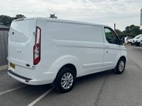 USED 2022 72 FORD TRANSIT CUSTOM 2.0 280 EcoBlue Limited Panel Van 5dr Diesel Manual L1 H1 Euro 6 (s/s) (130 ps) Around 42&ndash;49?mpg combined; reviewers saw ~46?mpg averaged  FINANCE OPTIONS AVAILABLE