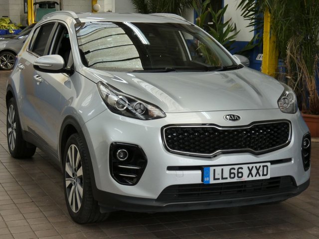 2016 66 Kia Sportage 1.7 CRDi 3 SUV 5dr Diesel Manual Euro 6 (s/s) (114 bhp)