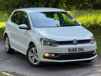 USED 2016 66 VOLKSWAGEN POLO 1.2 TSI BlueMotion Tech Match Hatchback 5dr Petrol Manual Euro 6 (s/s) (90 ps) 